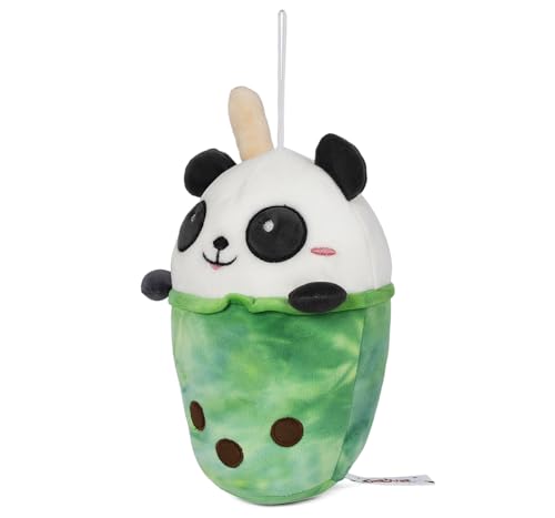 Image of Fuzzbuzz Boba Soft Toy - 22cm Plush Stuffed Animal for Toddlers 18M+ | Ultra-Soft Cuddly Toy for Boys & Girls | Adorable Baby Plushie Ideal for Snuggling & Gifting (Panda)