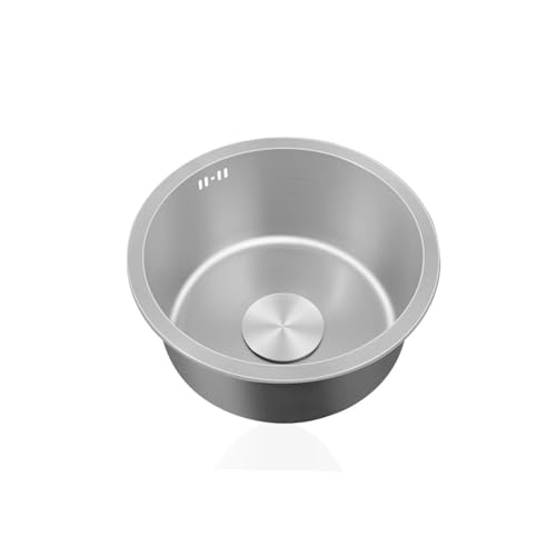 Mini évier de cuisine gris Ø28cm idéal pour aménager un studio ou un van