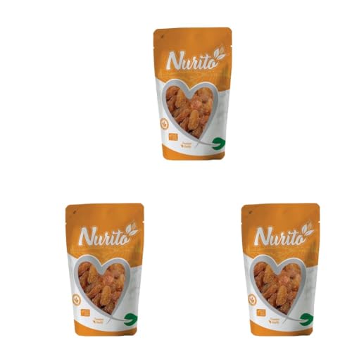 Image of Nurito Dried Fruits Nuts And Seeds (Golden Raisins /Munakka, 250Gm) (Pack of 3)