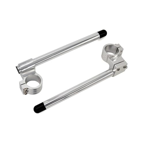 Pince barre poignée robuste argentée pour modification de guidon