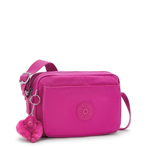 Image of Kipling Women's Abanu Medium Crossbody Bag, Lightweight, Adjustable Waist Pack with Multi-Compartment Zip Pockets