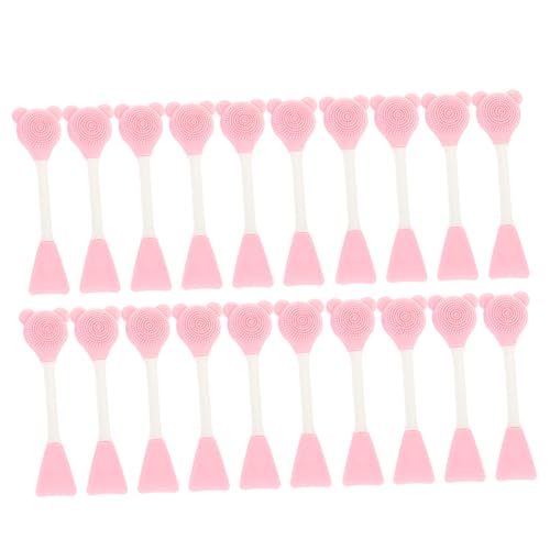 Pinceaux applicateurs pour masque facial en silicone FRCOLOR de 20 pièces