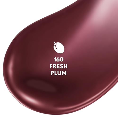 COVERGIRL Clean Fresh Squishy Glaze™ Lip Butter Balm, Flavored, Non-Sticky, with Vitamin E & Shea Butter – 100 Raspberry Twist (Sheer Fuchsia)