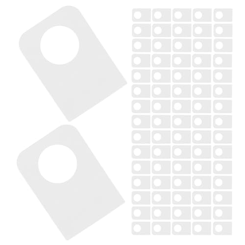Pestañas adhesivas transparentes Gatuida para reparar etiquetas de colgar rotas