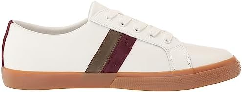 Lauren Ralph Lauren Women's Janson Sneakers, SNW WHT/VNTG BRGN/BTNC GRN, 11 | Image 5