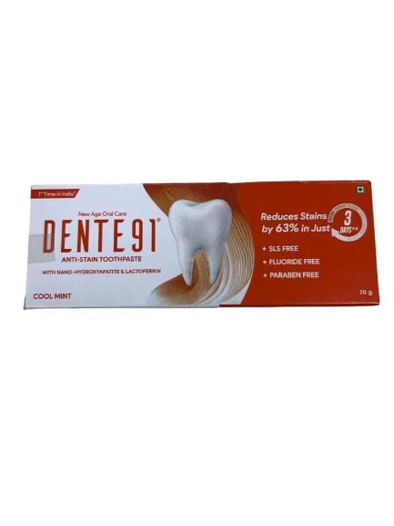 Image of Dente 91 Anti Stain - Pack of 70g Toothpaste