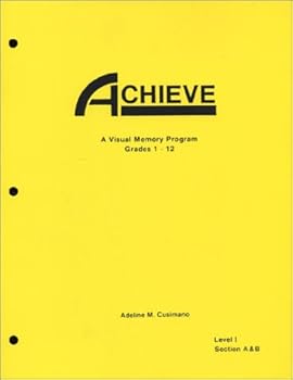 Ring-bound Achieve: A Visual Memory Program--Levels I-IV, Grades 1-6 (4 Volume Set) Book