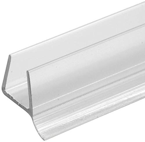 Prime-Line Products M 6264-1 Glass Door Bottom Seal, Clear, 3/8-Inch by Prime-Line - Used condition - CA$33.19