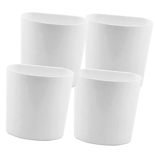 Abaodam 4pezzi Contenitore Per Articoli Vari Da Tavolo in Plastica Pratica Contenitore Per Tatuaggi Durevole Cestino Per Spazzatura Sospeso Facile Da Installare Bidone Sospeso Per Rifiuti