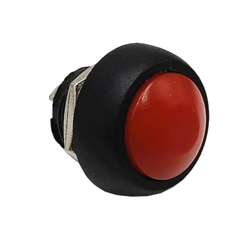 Interruptor pulsador momentáneo para sustitución de botones averiados en equipos de 12mm