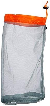 VGEBY Nylon Storage Mesh Stuff Storage Bag Drawstring Mesh Bag for Camping Hiking (S/M/L/XL/XXL)