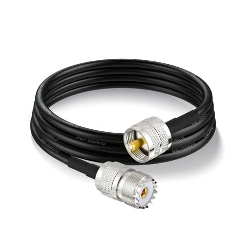 Superbat Cavo Coassiale RG58 CB PL259 SO239 1m UHF PL259