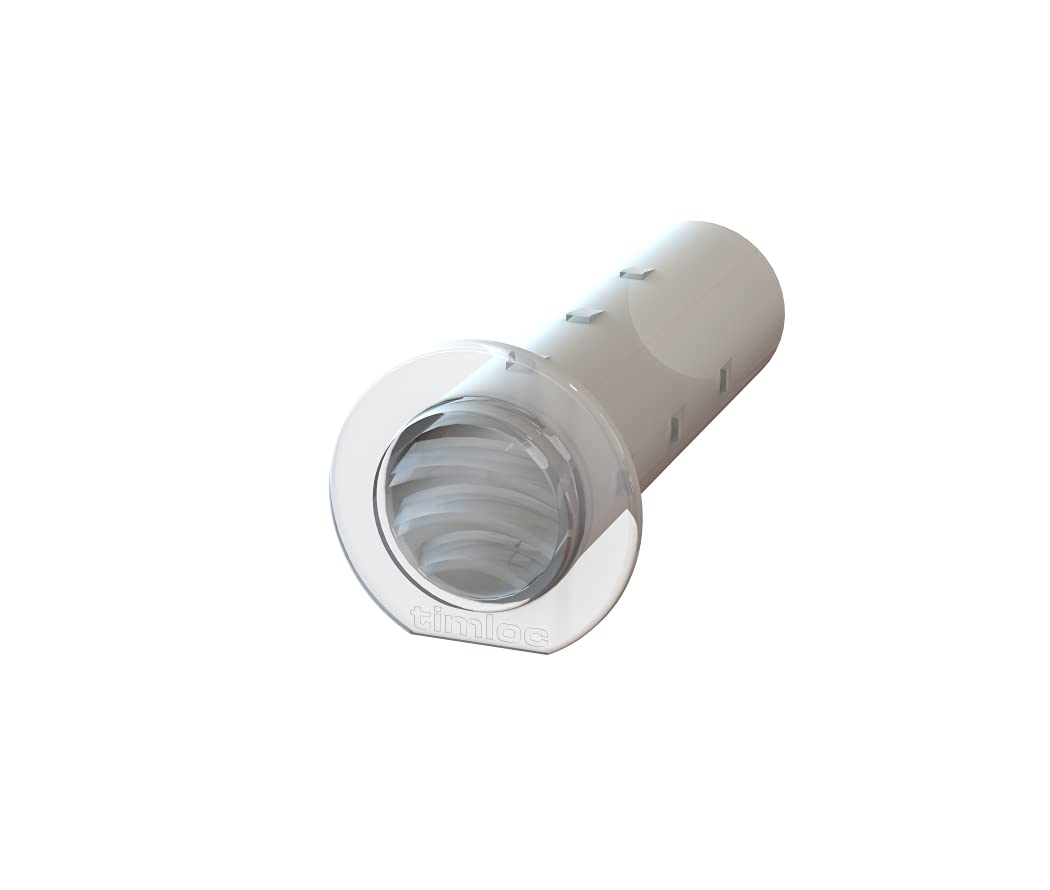 Timco Natural Timloc Drill Vent Cavity Ventilator And Drainage Weeps-Clear - Pack Of 50