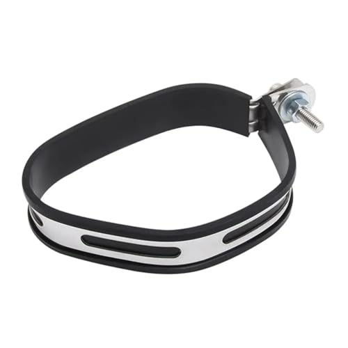 ByoBLu Universal Motorcycle Exhaust Clamp Exhaust Pip Supporting Bracket Fixed Ring Hanger Band Fixture Support Motorbike Accessories