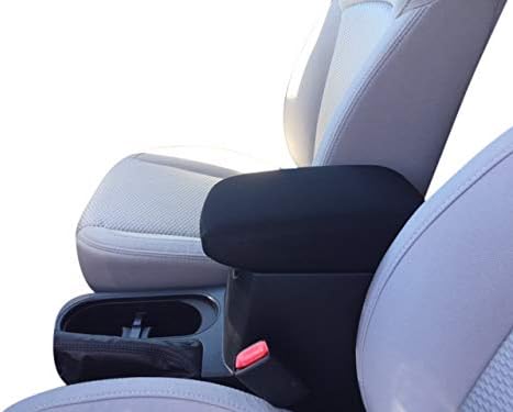 Auto Console Covers - Compatible con Subaru Impreza 2015-2016. Funda para reposabrazos de consola central de tela de neopreno impermeable (negro)