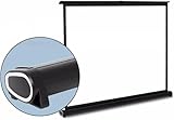 LoiYtrd Tisch-Projektionsleinwand for Herunterziehen im Freien, tragbar, langlebige Filmleinwand for...