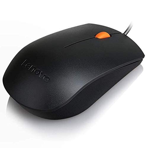 Lenovo 300 Usb Combo, Full-Size Wired Keyboard & Mouse, Ergonomic, Left Or Right Hand Mouse, Optical Mouse, Gx30M39606, Black #TOP3