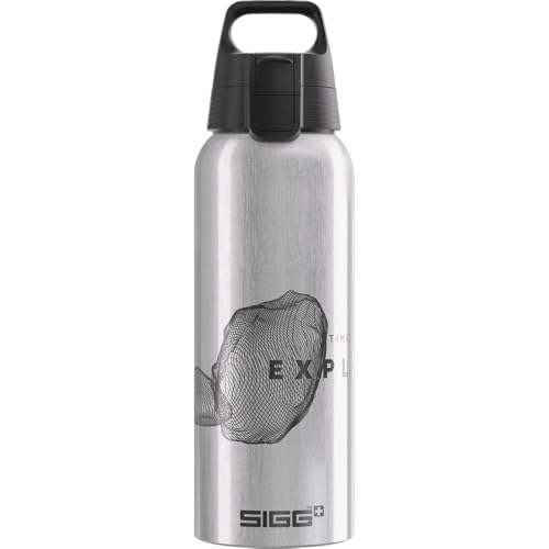 Sigg - Borraccia Sport In Alluminio - WMB Pathfinder - Certificata Climate Neutral - Perfetta Per Bevande Gassate - Ermetica - Leggera - Senza BPA - 1L