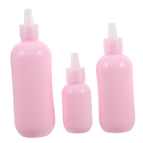 WOONEKY 3個 外出旅行用携帯便利な装瓶 軽量コンパクトでローション シャンプー液体対応 再利用可能なスクイーズ空チューブ容器