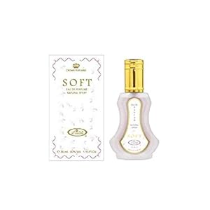 Al Rehab SOFT Eau de Parfum 35ml spray voor heren NOTEN: Houtnoten, vetiver, vanille, karamel, witte musk, orchidee en…