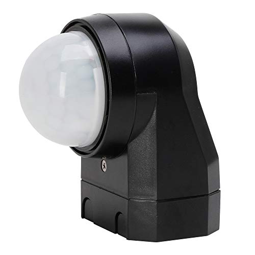 Kopp Interruttore Movimento Infracontrol 3D 240 Laurea Ap Ip54, 1 Pz, Colore Nero, 824605012