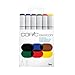 Produktbild COPIC Sketch Set "Bold Primaries", 6 Twin Marker mit einer mittelbreiten und einer Brush-Spitze