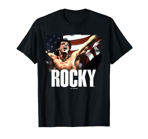 Rocky IV Flag Watercolor T-Shirt