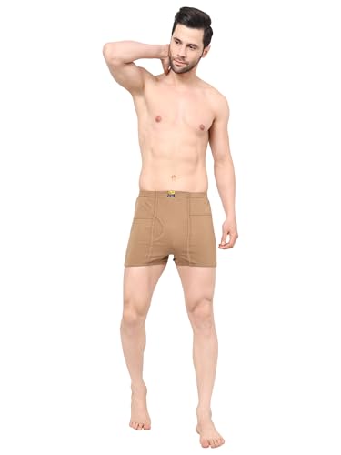 Image of Digsel Men 100% Cotton Inner Elastic Packet Trunks