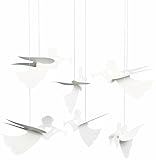 Angel Hanging Mobile - 16 Inches - High Quality Cardboard - Handmade in Denmark by Flensted