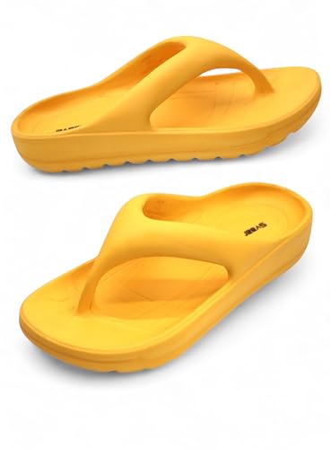 Image of SVAAR Soft EVA Slippers for Men | Stylish Anti-Skid Flip-Flops with Arch Support & Bouncy Sole | Lightweight Indoor Outdoor Comfort