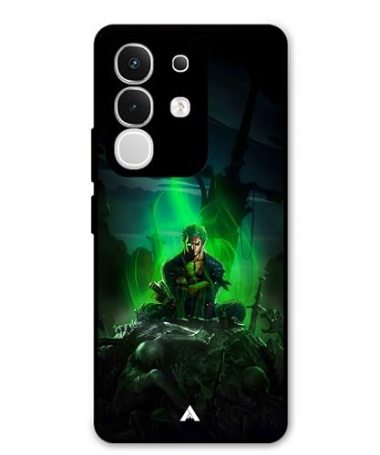 Image of Premium Anime 1 Case for Vivo Y29 4G (Glossy Finish) Soft-Touch Metal TPU Back Cover, Shockproof, Designer, Aesthetic Mobile Phone Case