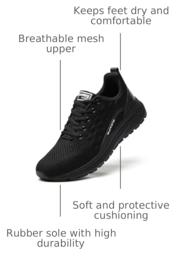 Image of TSIODFO Men Running Shoes Athletic Walking Sneakers