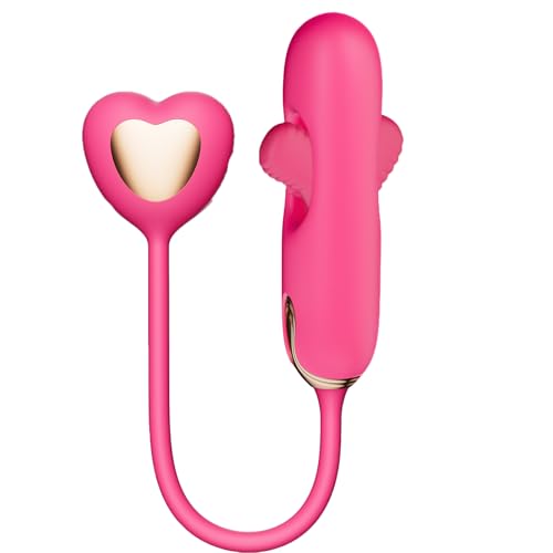 2025 New Rabbit Ear Female Vibratoar Toys 10.63 Inch Realistic Silicone Dick Vibratoar Sucking and Licking Sensory Toys with Strong Suction Cup for Hands-Free Tongue Vibratoar for Women H5659S