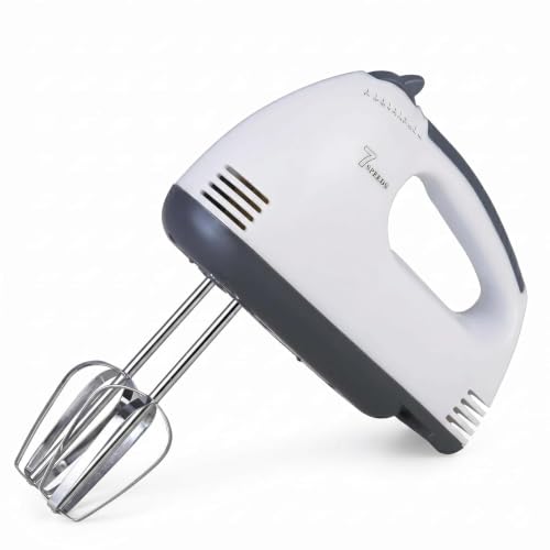 Image of Hand Mixer Blender for Kitchen, Hand Beater for Cake Baking, Egg Whisk & Cream Whipping Machine, Lightweight Portable Electric Mixer for Batter & Baking, Easy to Use Baking Mixer