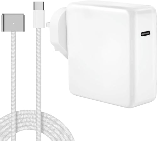 iWinvi Mac Book Pro Air Charger 96W C to Magnetic 3 Charger M5 M4 M3 M2 M1 2025 2024 2023 2022 2021, Compatible With MacBook Pro14, MacBook Air15/13" Original Quality 6.6FT Braided Cable