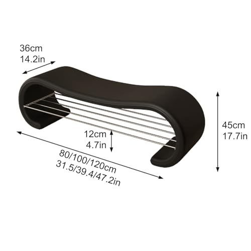 Banc de rangement chaussures à 2 niveaux compact et pratique - 3