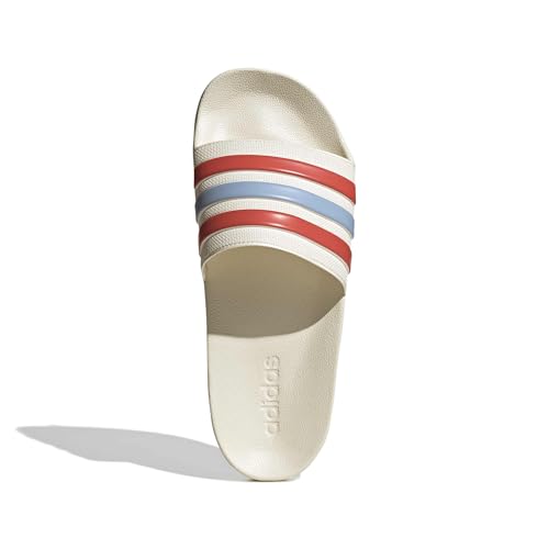 Image of adidas Mens Adilette Shower Arsenal Slides Casual Sandals Casual - Red