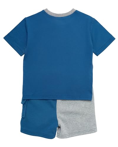 Image of Disney Boys T-shirt and Shorts Outfit Set - Holographic T-Shirt & Matching Shorts Set, Mickey Mouse & Toy Story