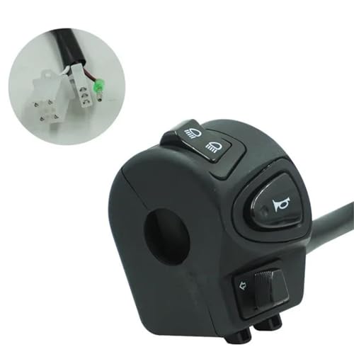 Commande au guidon moto étanche pour réparer vos boutons de clignotant 22mm - 3
