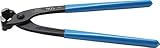 lacadas en negro satinado BGS 557  Tenazas para mecánico  DIN ISO 9242A  275 mm