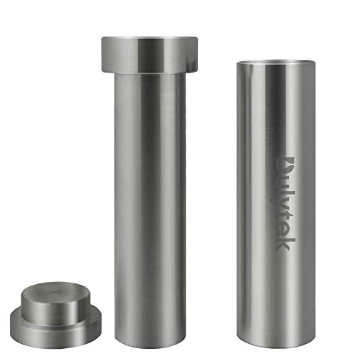 Dulytek Hammer Style Pollen/Herb Press - Cylinder Food-Grade Stainless Steel - Large Size - 4.5