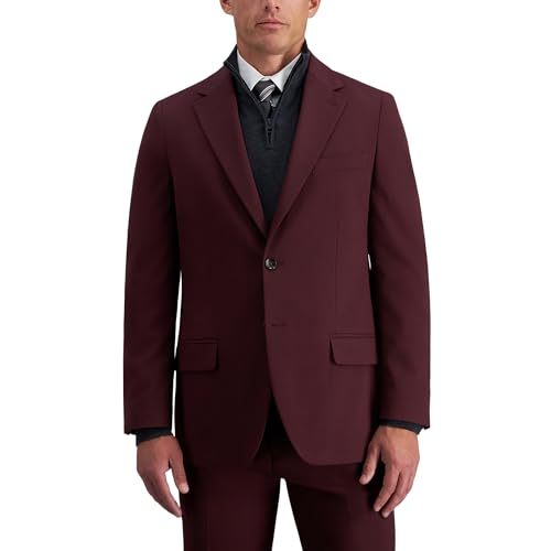 Haggar Men's JMH Tailored Fit Suit Separates - Pants and Jackets - 46 Regular Merlot by Haggar - Used condition - US$33.26