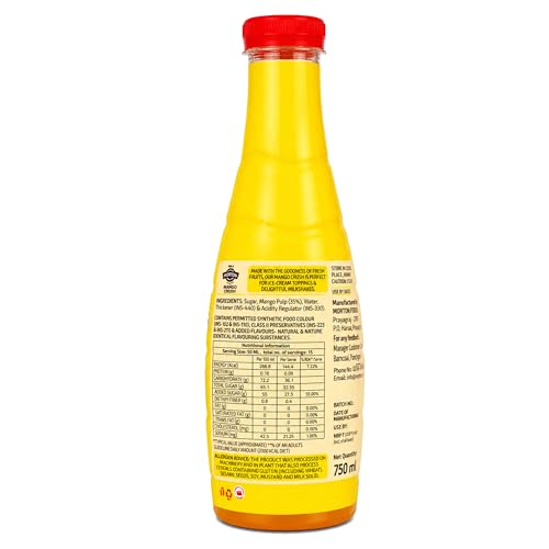 Image of Birla Morton Mango Crush 750 ML