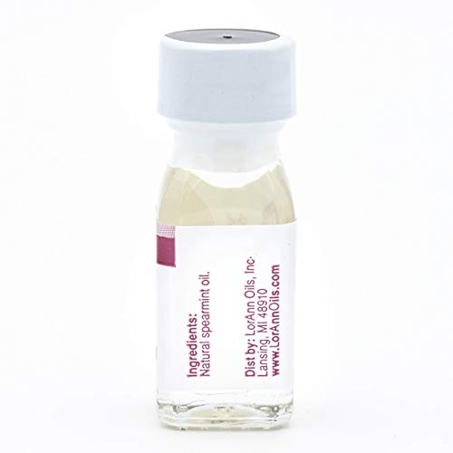 Lorann Spearmint Oil Ss, Natural Flavor, 1 Dram Bottle (.0125 Fl Oz - 3.7Ml - 1 Teaspoon) #TOP5