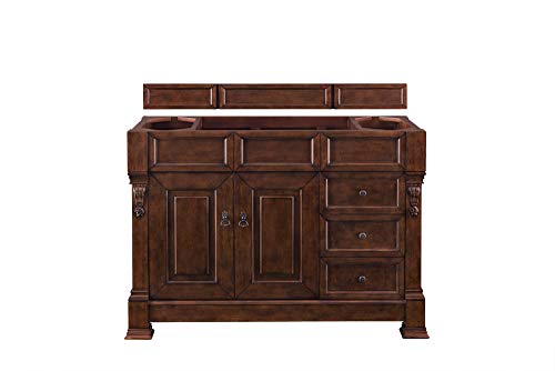 James Martin Brookfield 48" Single Bathroom Vanity In Cherry Cabinet Only Sink And Countertop Not Included #TOP7