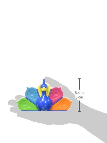 NPW-USA Sketch & Color Peacock Crayons (5 Count)