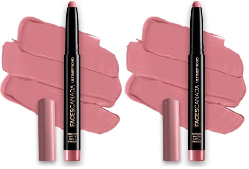 Image of FACESCANADA Ultime Pro Hd Intense Matte Lips + Primer - Perfection 01, 1.4G | 9Hr Long Stay | Primer Infused For Flawless Hd Matte Finish | Intense Color Lightweight Silky Smooth Cream Application