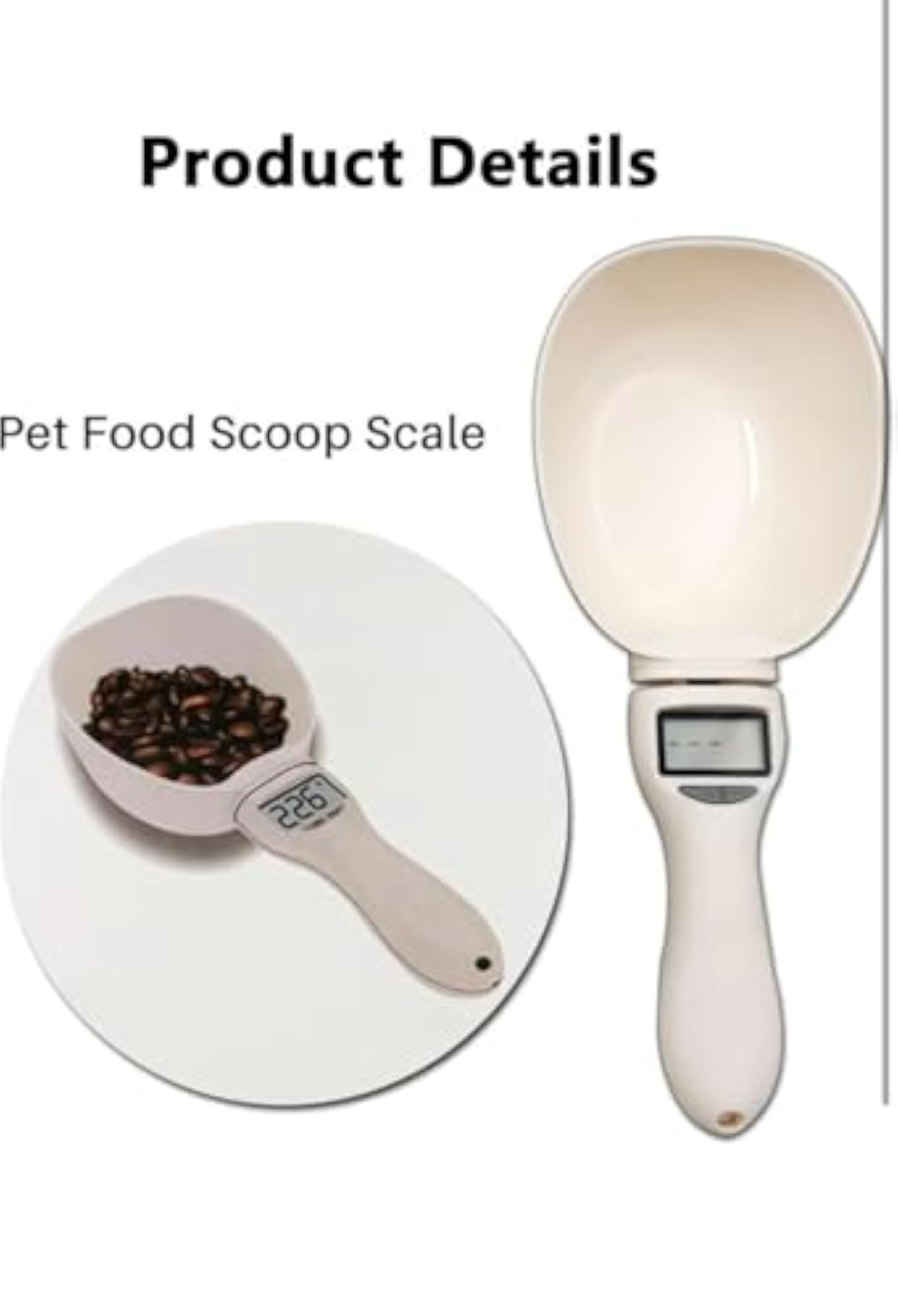 Digital Measuring Scoop Scale, Kitchen Gadget