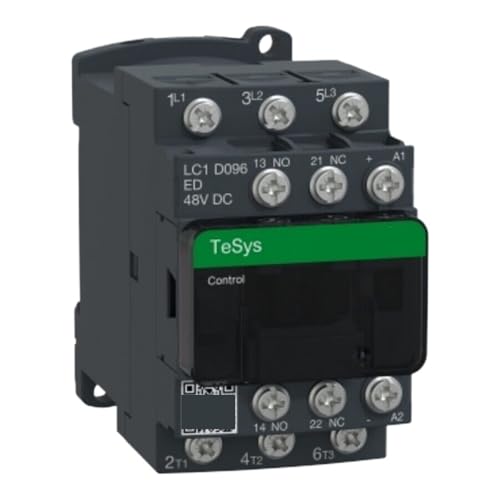 Contacteur LC1D096EDC 48VDC bobine basse tension tripolaire 9A