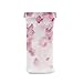 Squeeze Top Sunglasses Pouch Eyeglass Cases PU Leather Soft Anti-Scratch Eyeglass Holder (Cherry Blossoms)